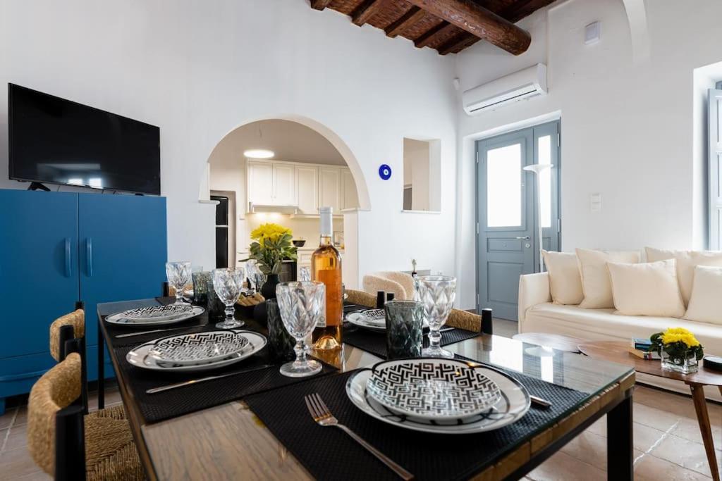 Venghera Naousa Apartment In The Heart Of Naousa Kültér fotó